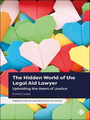 cover image of The Hidden World of the Legal Aid Lawyer